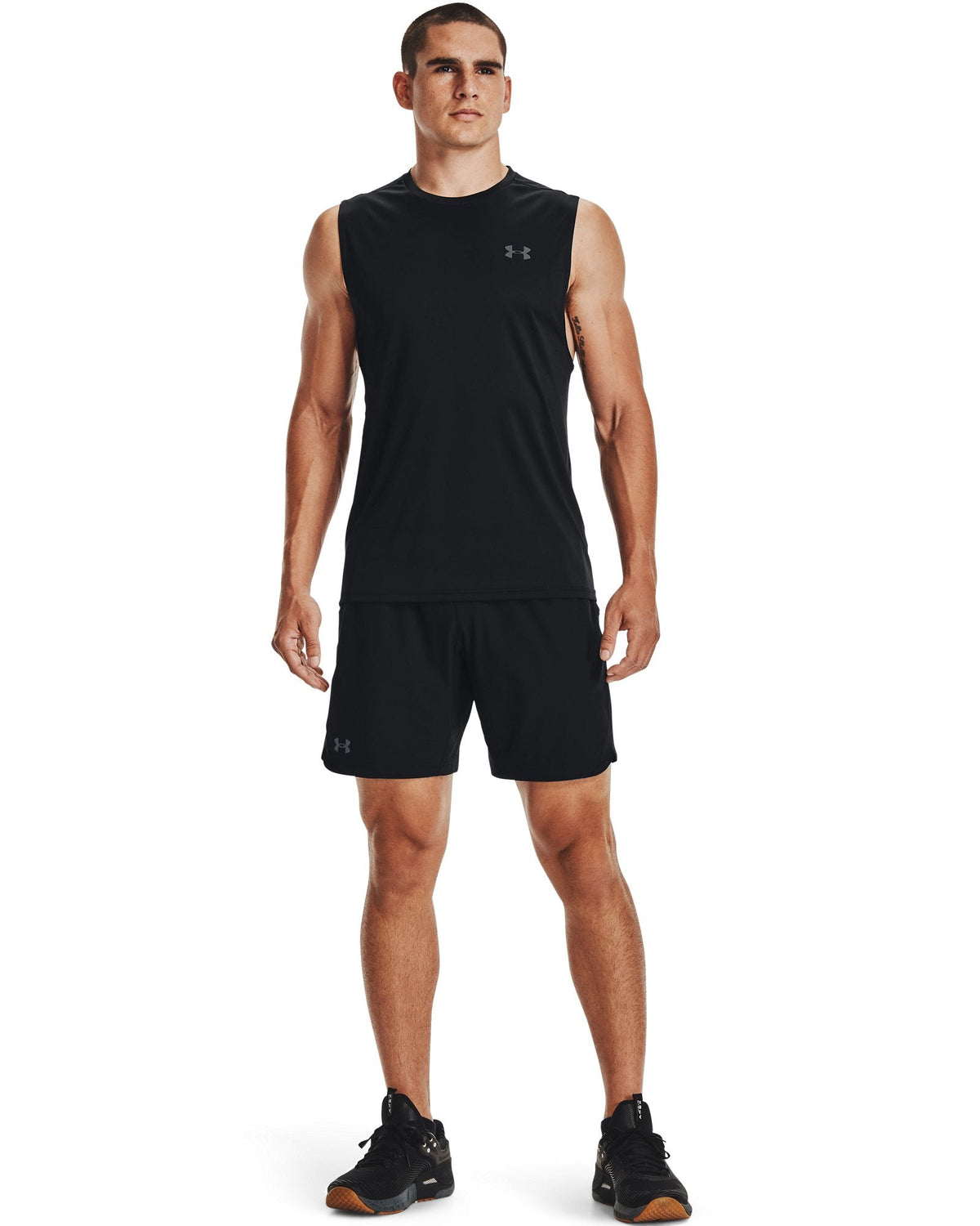 UA Velocity Muscle Men's Tank - Black