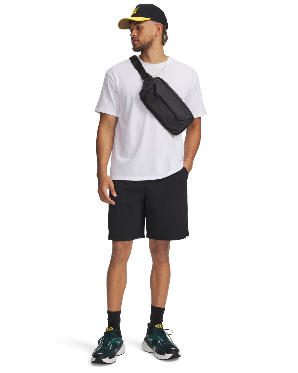 UA Motivate Vented Men's 9" Shorts - Black