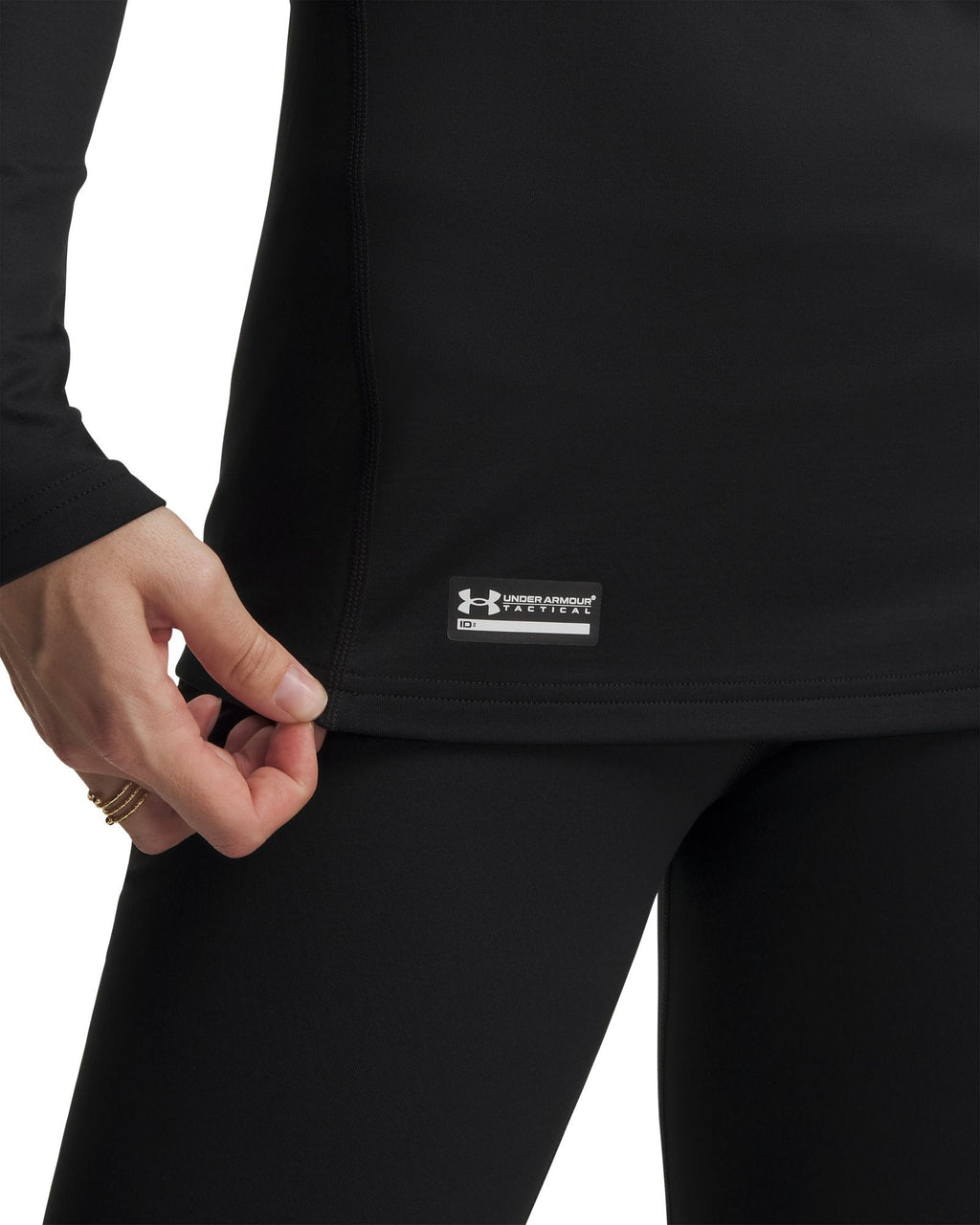 UA Tactical ColdGear® Infrared Women's Base Crew - Black