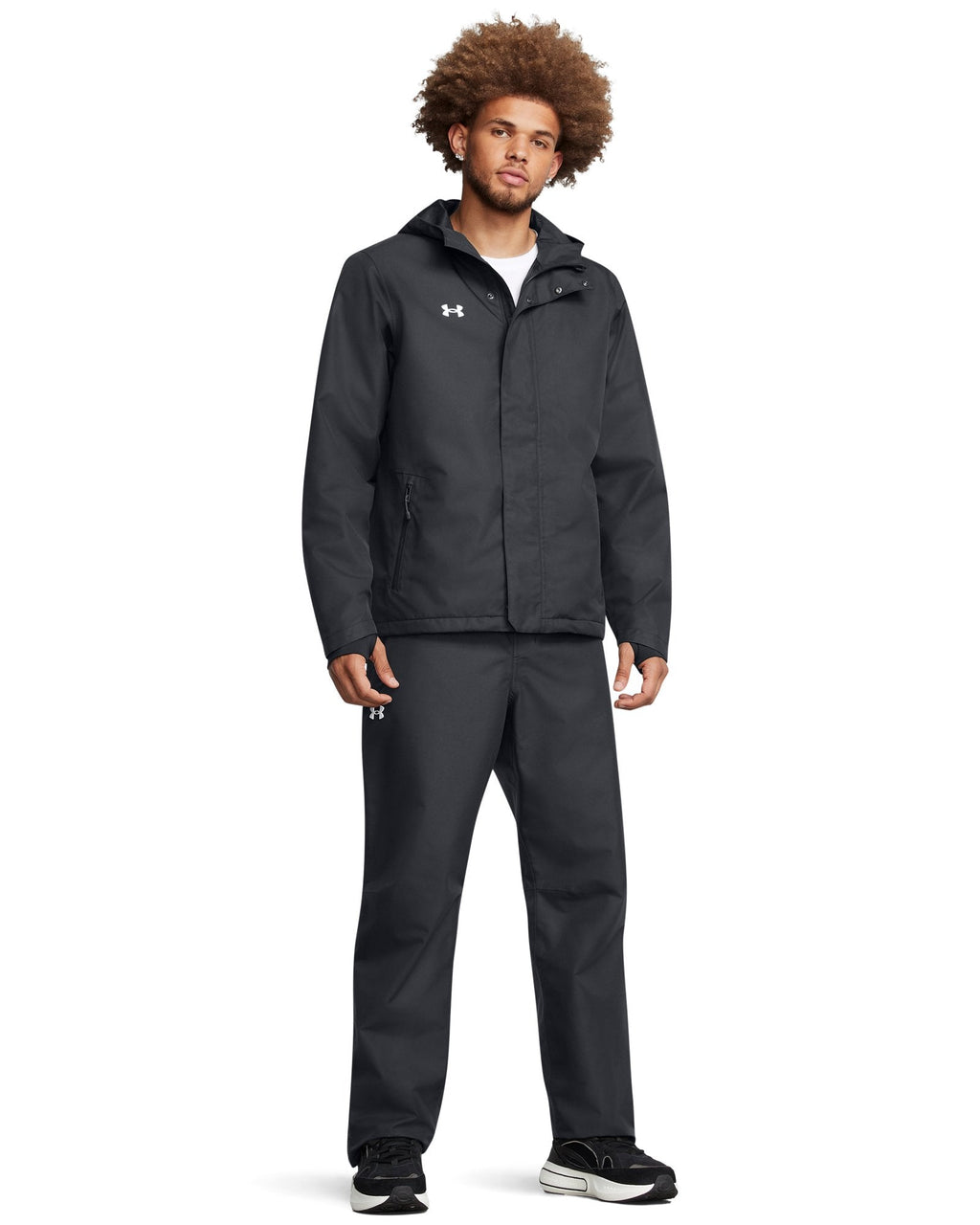 UA Stormproof Lined Men's Rain Pants - Blue