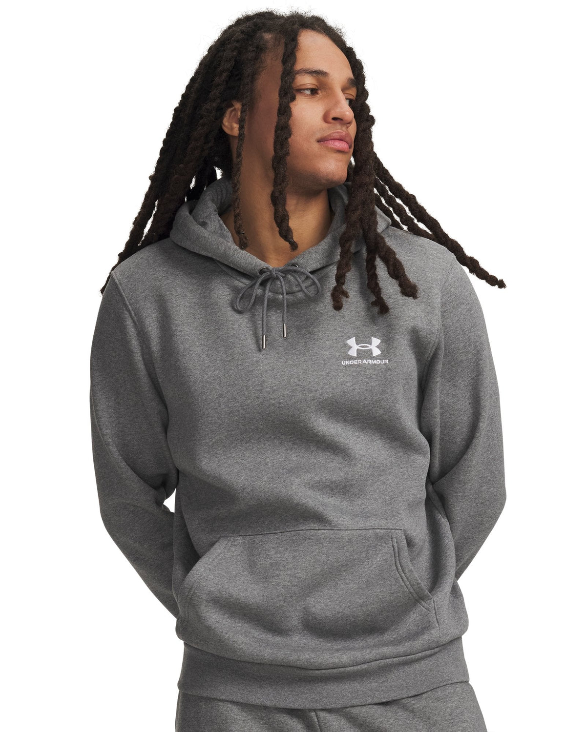 UA Icon Fleece Men's Hoodie - Gray