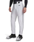 UA Utility Piped Men's Baseball Pants - White