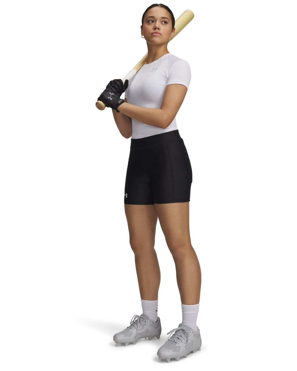 UA Utility Women's Slider Shorts - Black