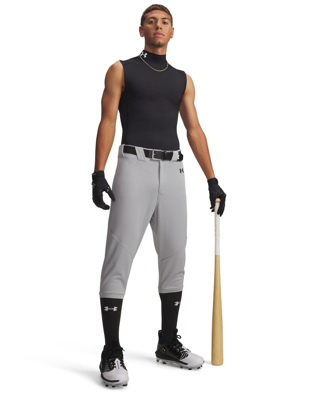 UA Utility Men's Baseball Knicker - Gray