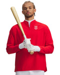 UA Utility Long Sleeve Men's Cage Jacket - Red