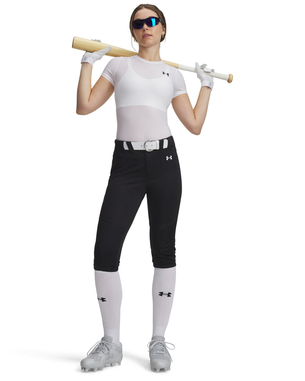 UA Utility Women's Softball Pants - Black
