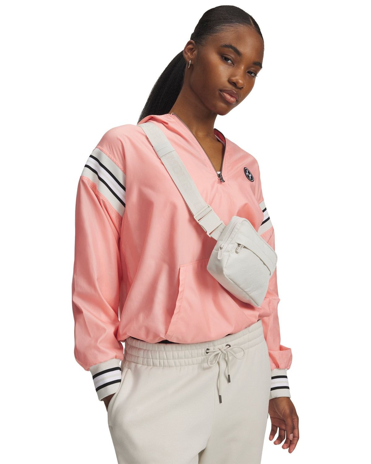 UA Essential Waist Bag Crossbody - White