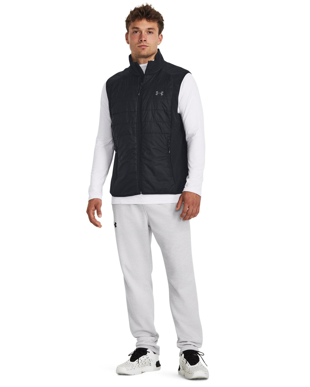 UA Active Hybrid Men's Vest - Black