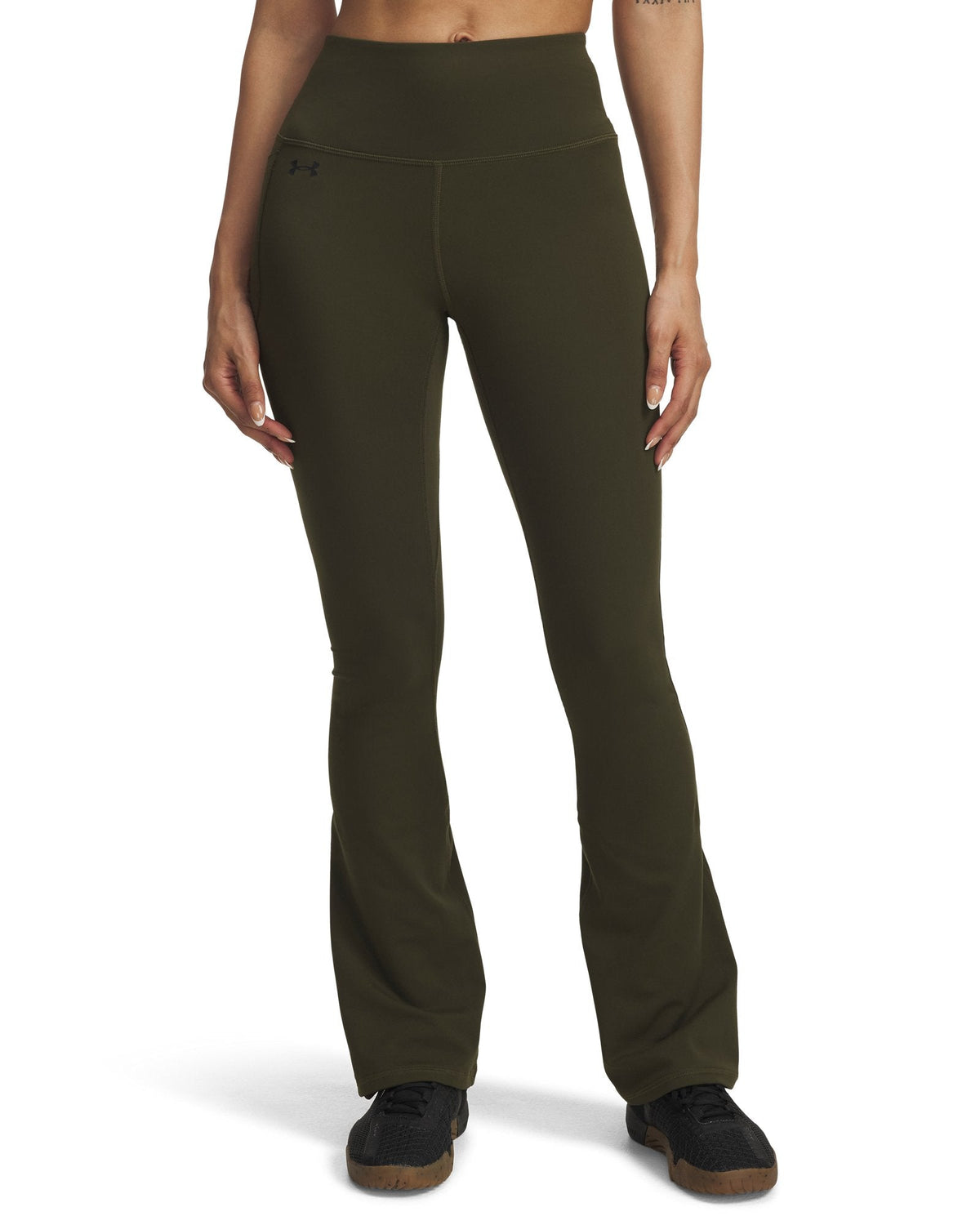 UA Motion Flare Women's Pants - Green