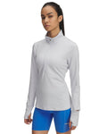 UA Launch Pro Women's ½ Zip - Gray