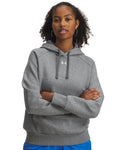 UA Rival Fleece Women's Hoodie - Gray