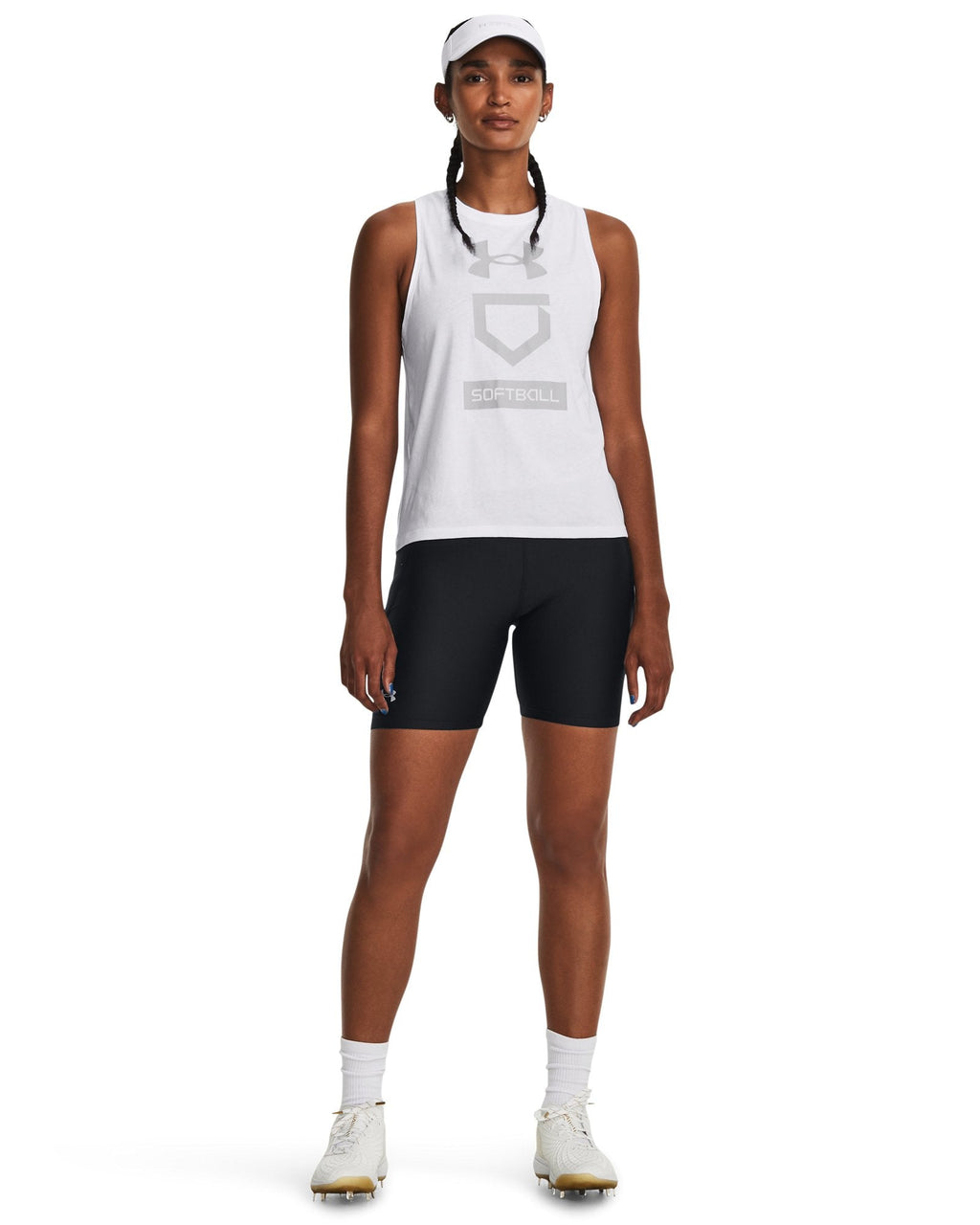 UA Utility Pro Women's Slider Shorts - Black