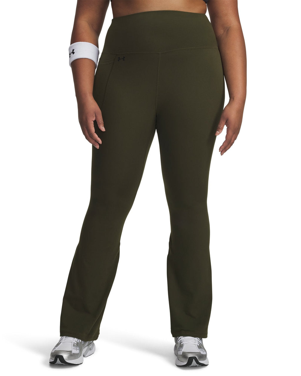 UA Motion Flare Women's Pants - Green