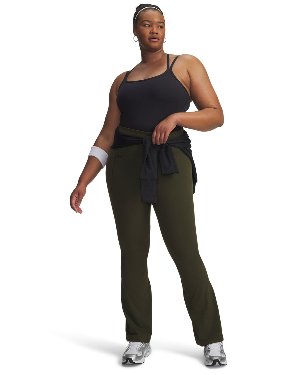 UA Motion Flare Women's Pants - Green