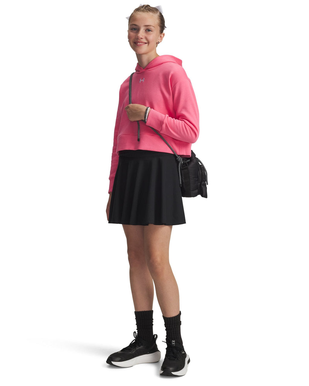 UA Motion Girls' Skort - Black