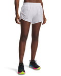 UA Fly-By Women's 3" Shorts - White