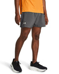 UA Launch Men's 5" Shorts - Gray
