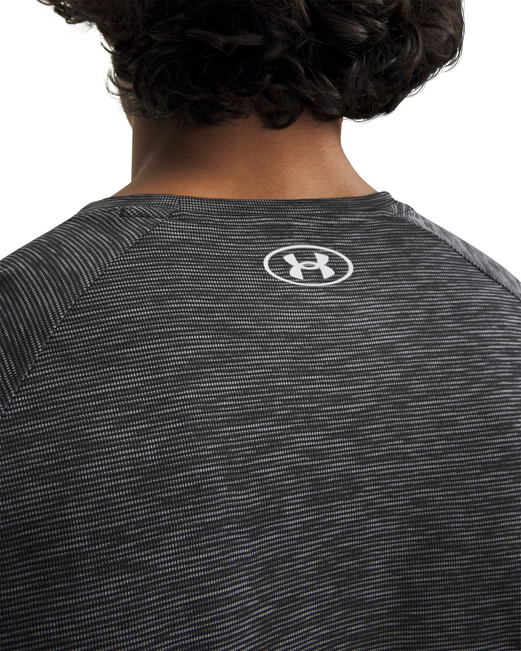 UA Tech™ Textured Men's Short Sleeve - Black