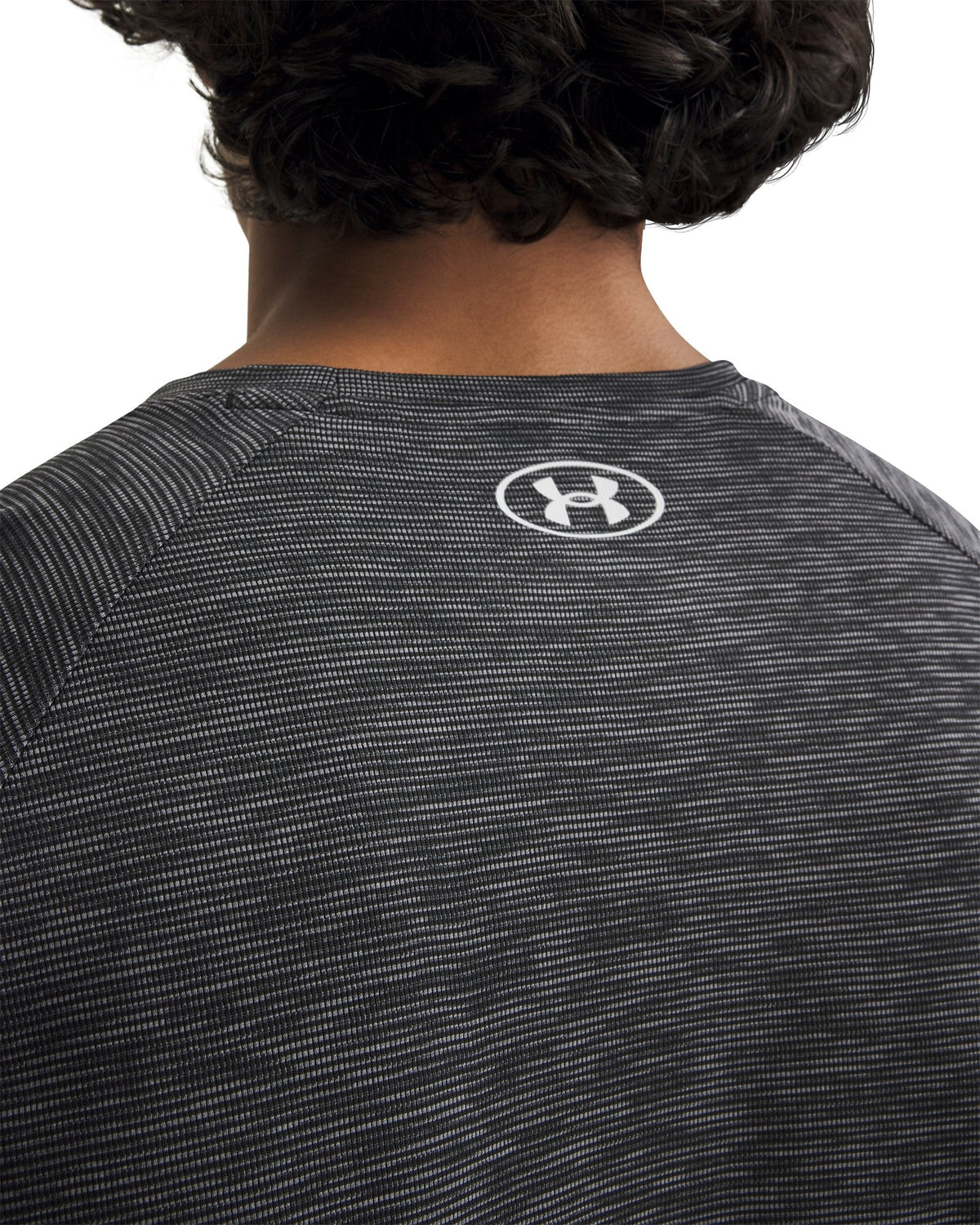 UA Tech™ Textured Men's Short Sleeve - Black