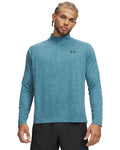 UA Tech™ Textured Men's ½ Zip - Blue