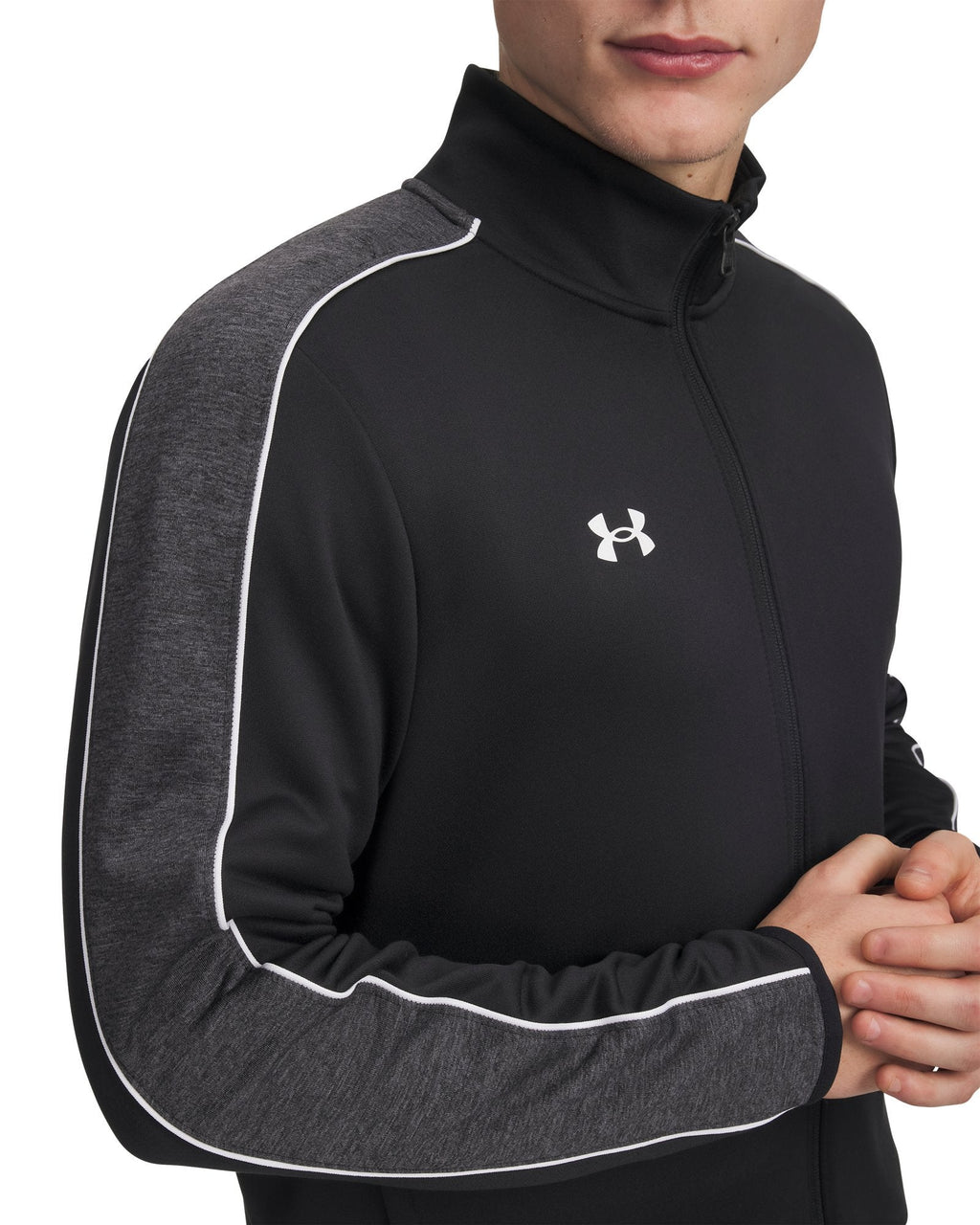 UA Command Men's Warm-Up Full Zip - Black