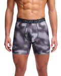 UA Performance Tech™ Mesh Printed Men's 6" Boxerjock® - Gray