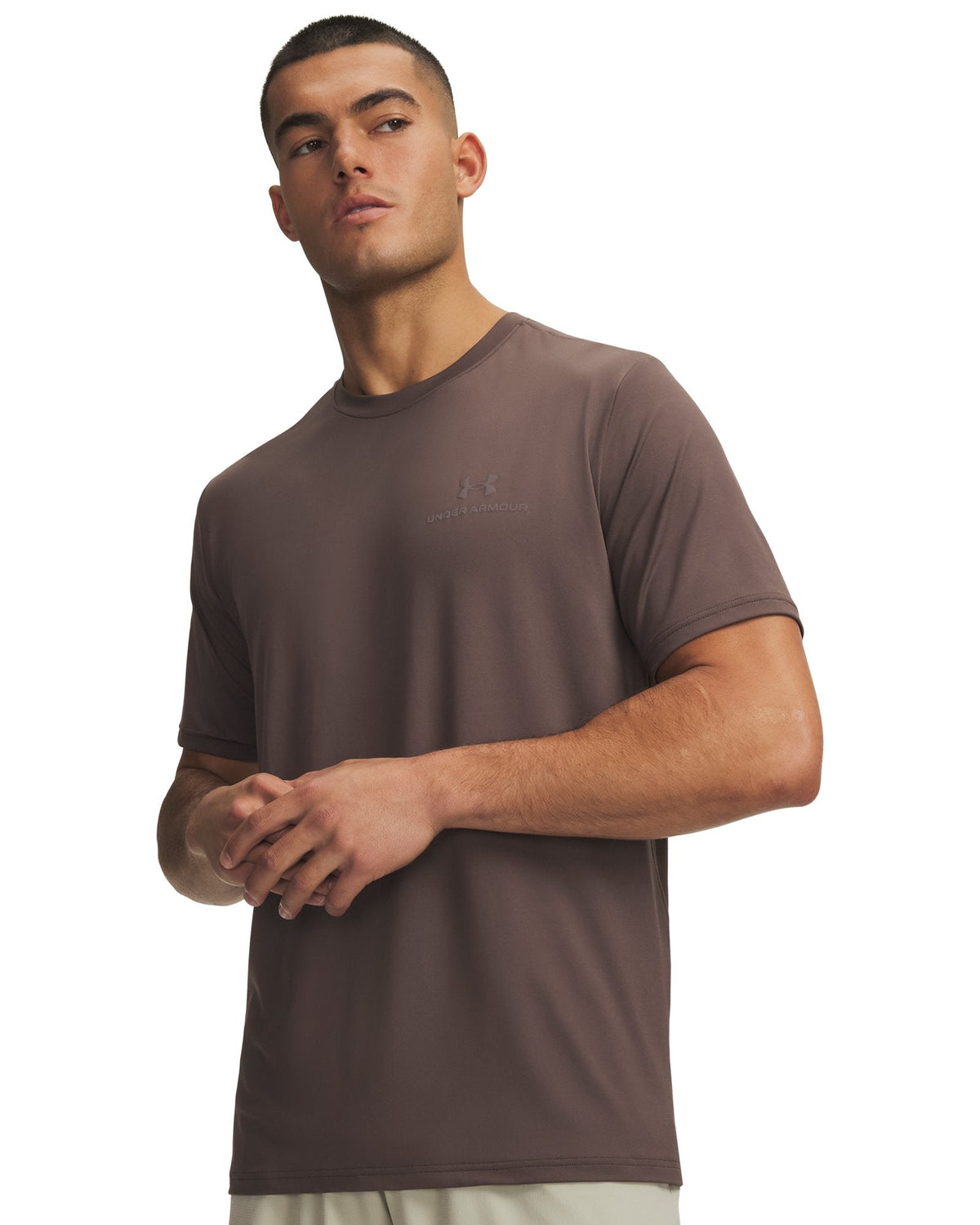 UA Vanish Energy Men's Short Sleeve - Brown