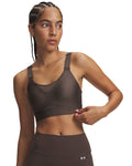 UA Infinity 2.0 High Women's Sports Bra - Brown