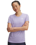 UA Tech™ Twist Women's Short Sleeve - Purple
