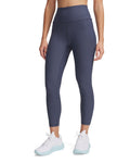 UA Meridian Rib Women's Ankle Leggings - Gray