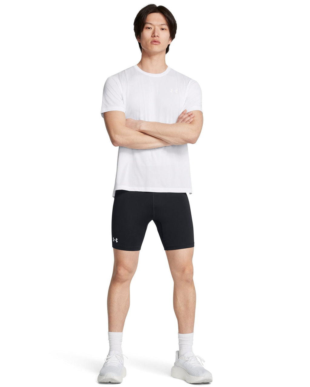 UA Launch Men's ½ Tights - Black