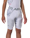 UA Gameday Armour Pro Camo Kids' 5-Pad Girdle - White
