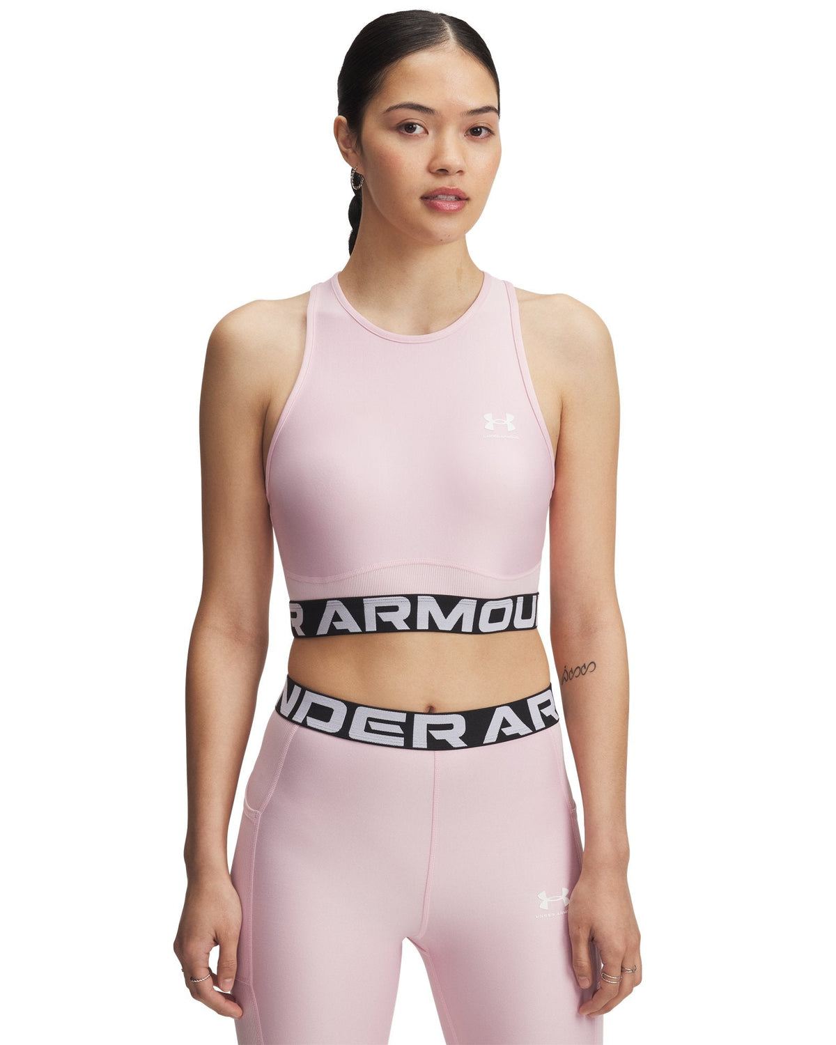 HeatGear® Rib Women's Tank - Pink