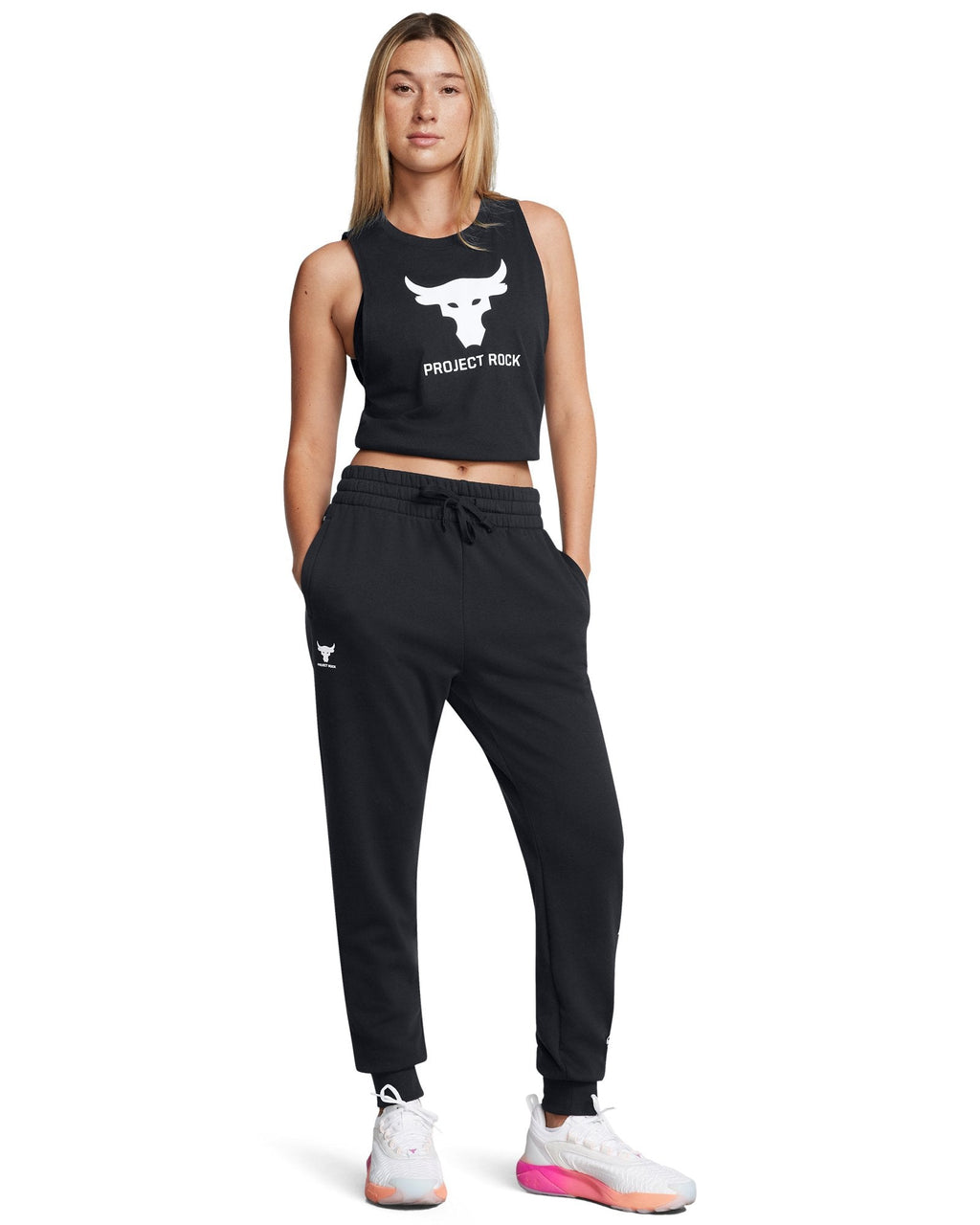 Project Rock Rival Fleece Women's Joggers - Black