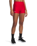 UA Team Women's 3" Shorty - Red