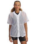 UA Sportstyle Women's Baseball Jersey - White