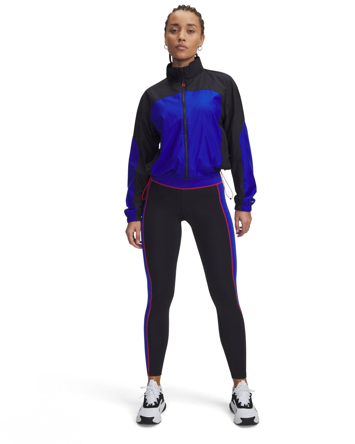 Project Rock Woven Women's Full-Zip - Black