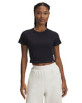 UA Rival Rib Women's Baby T-Shirt - Black