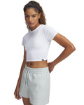 UA Rival Rib Women's Baby T-Shirt - White