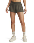 UA Courtside Crinkle Women's 3" Shorts - Green