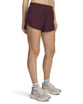 UA Mileage Heather Women's 3.5" Shorts - Red
