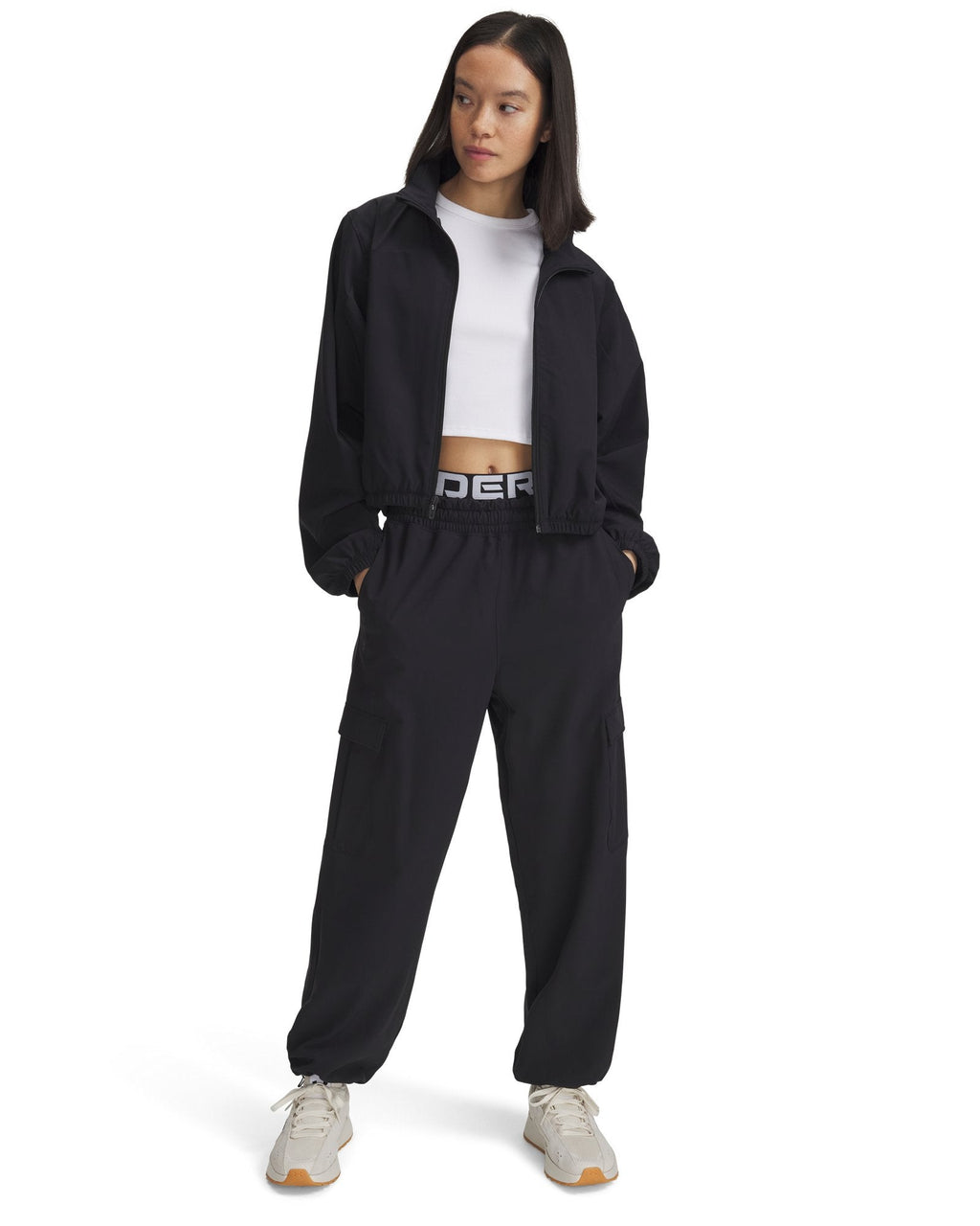 UA Rival Stretch Woven Women's Cargo Pants - Black