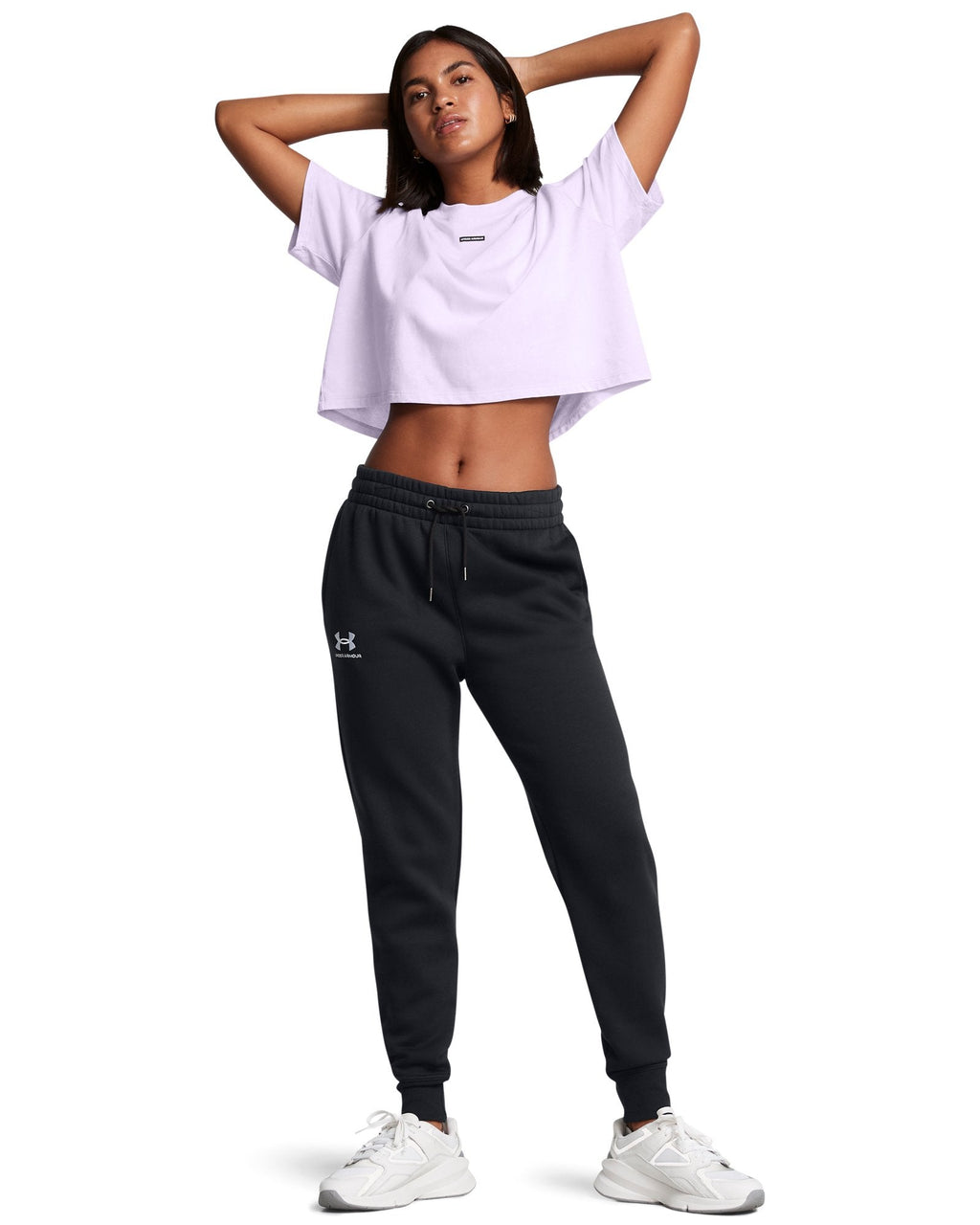 UA Icon Fleece Women's Joggers - Black