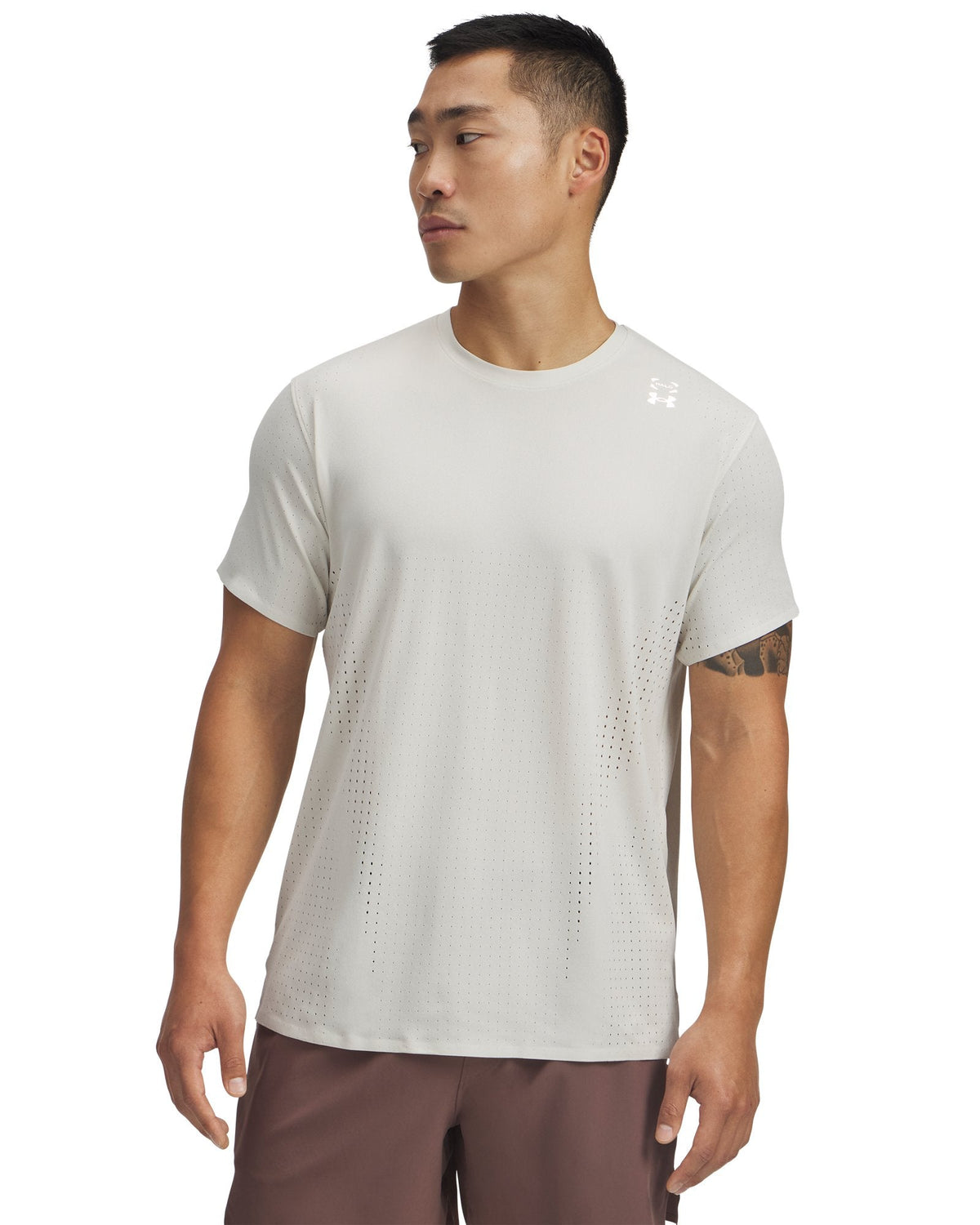 UA HB Vent Men's Short Sleeve - White