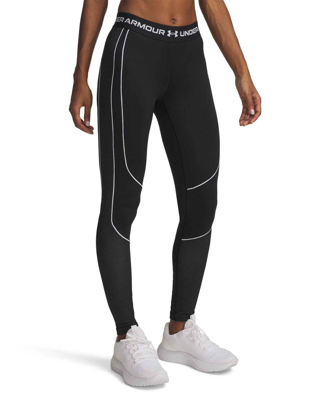 ColdGear® Textured Women's Leggings - Black