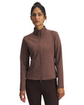UA HB Engineered Women's Full Zip - Brown