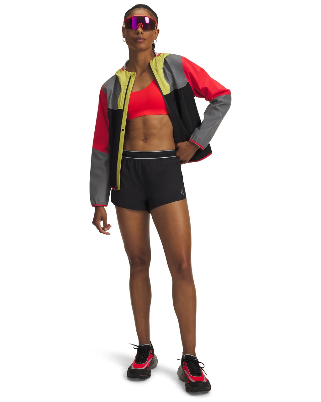 UA HB Run Women's 2" Shorts - Gray