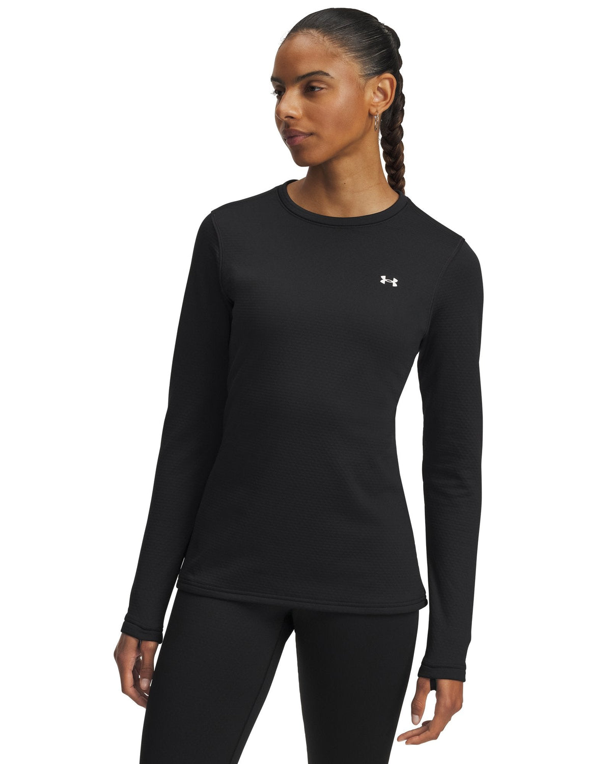 UA Base™ 4.0 Women's Crew - Black