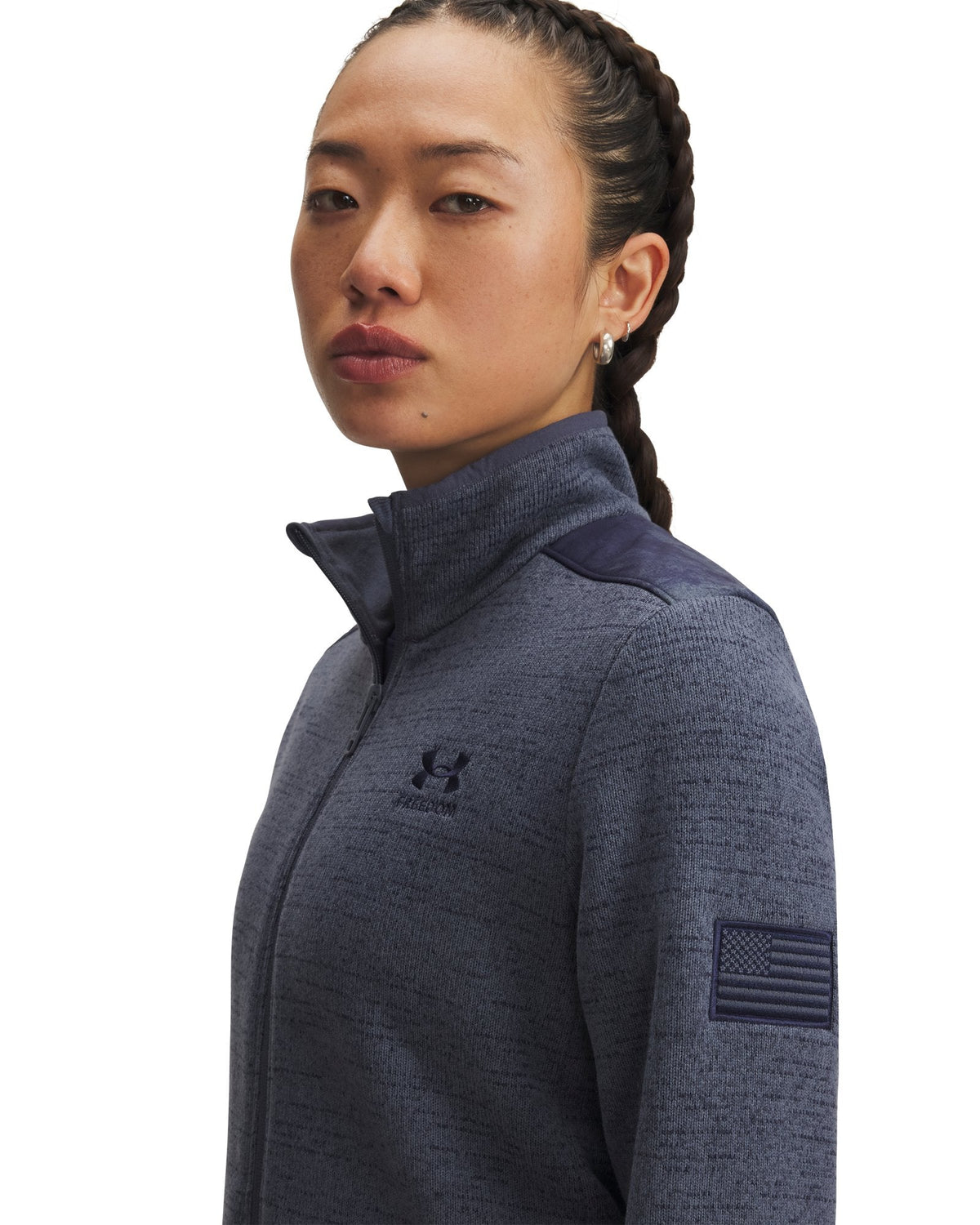 UA Freedom Specialist Women's Full Zip - Gray