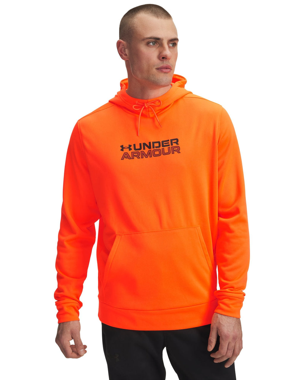 UA Expanse Armour Fleece® Camo Men's Hoodie - Orange